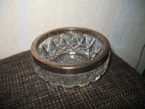 Конфетница(пепельница ?)___серебро