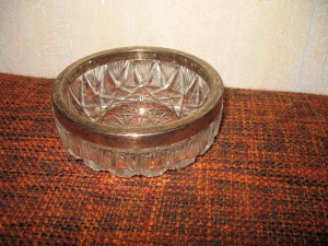 Конфетница(пепельница ?)___серебро