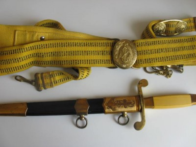 Кортик ВМФ, булат 1977 г. Хороший сохран,обвес.