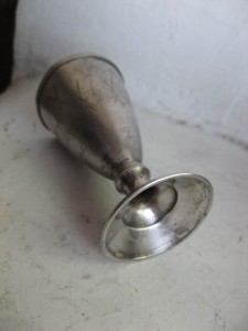 Рюмка, серебро.