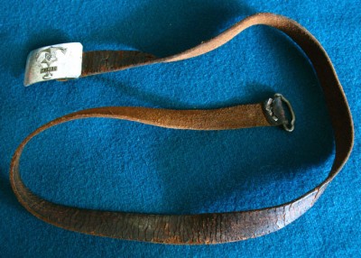 Мичманский ремень 1940-х.Береговые части.Сохран.
