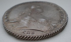 1рубль 1762г.