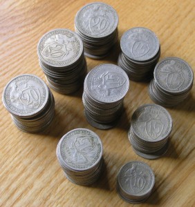 Никелевые монеты 1931-1933гг.