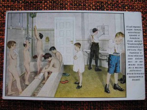 Голенькие БЕСПРИЗОРНИКИ в приюте