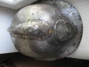 Каска пожарного. 50-е годы.