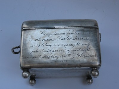 Старинная Французская Шкатулка