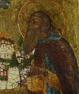 СОЛОВЕЦКИЕ ПУСТЫННИКИ с приписными. Ковчег. Аналой. XVIII в.