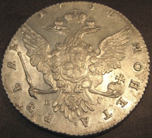 1 рубль. 1764. ММД. ЕI.