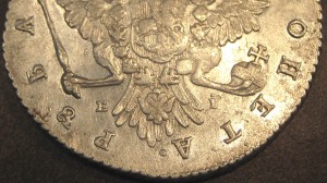 1 рубль. 1764. ММД. ЕI.