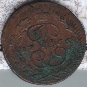 5 коп 1766 ММ