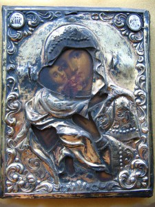 Икона в серебре 1845год.