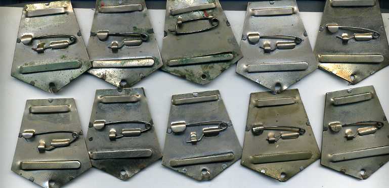 Орденские двухслойные колодки