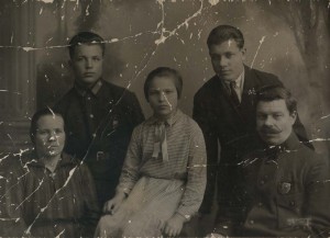 Семья пожарника