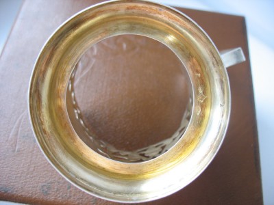 Подстаканник-кубач 875+фимр. стакан+коробка.Все родное.Люкс.