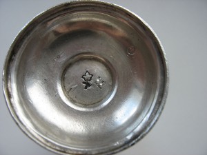 Рюмка Кубач. 875. Люкс.