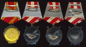 Комплект участника Гражданской войны с тремя БКЗ, ОЛ и др.