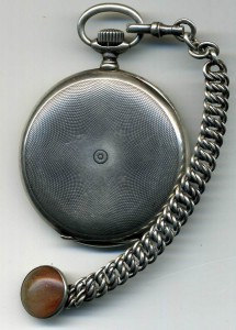 Серебряные часы LONGINES