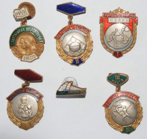 Спортививные значки 3