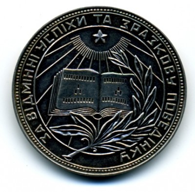 Школьная серебряная медаль