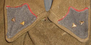 Шинель с петлицами до 43 г.