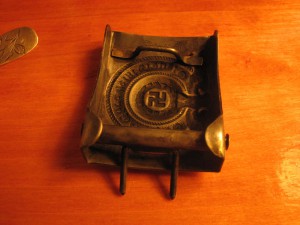 пряжка СС люкс