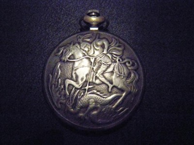 Часы карманные "молния".(три крышки).