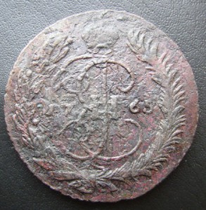 5 копеек 1765 ММ