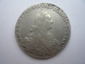 Рубль ЕII 1776г.