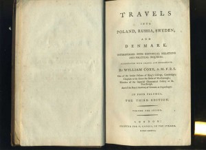 Уильям Кокс - Путешествияе по России 1787г.