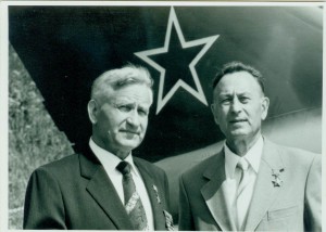 Два фото. Два родных брата Паничкины - ГСС.