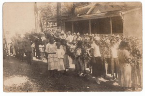 Похороны курсанта В.П.Ш., убитого бандитами. 1924г., Грузия