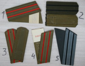 Погоны 5 пар