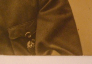 Красный командир с женой 1920г.