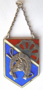 спорт. жетон с КОНЯШКОЙ, 1930 г. серебро?