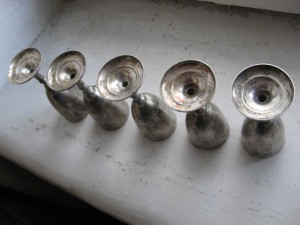 Пять серебряных рюмок. 875*