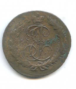 2 копейки 1766 год