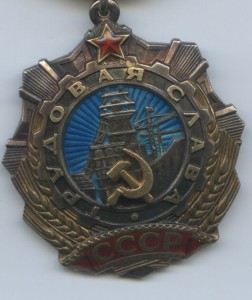 Трудовые славы 1,2 и 3 степень