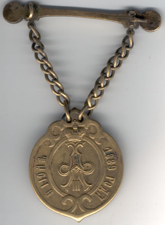 Волостной судья.1889 год.
