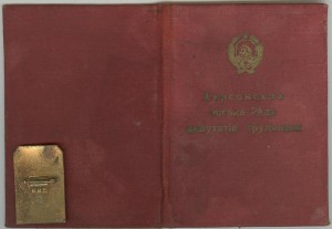 Отличник благоустройства Херсона с доком.