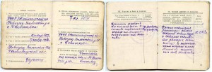 ПОДПОЛЬЩИК,ПАРТИЗАН в 15лет(доки, справки,грамоты)