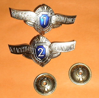 знаки классности + Гвардия + член клуба пограничников