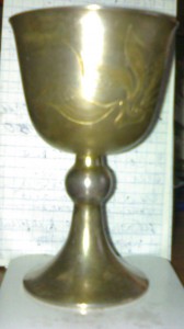 серебрянная рюмка