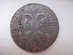 РУБЛЬ 1725Г.
