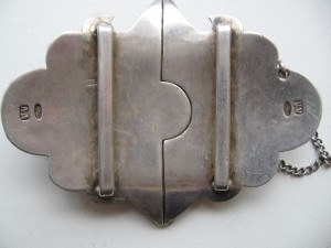 Парадная бляха под кинжал 84 проба.