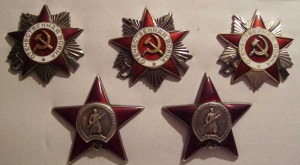 5 орденов одного бойца!