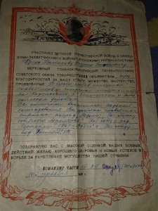 Две благодарности на одного за Японию