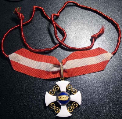 Италия. Звезда и Знак ордена Короны II-ст