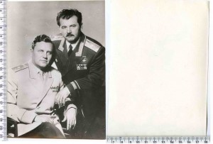 Два фото ГСС(Коломейцев А.Ф.)+газета(описание фронтов. пути)