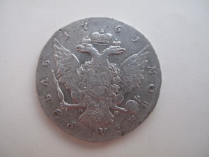 Рубль1761г