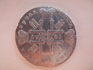 РУБЛЬ 1728г